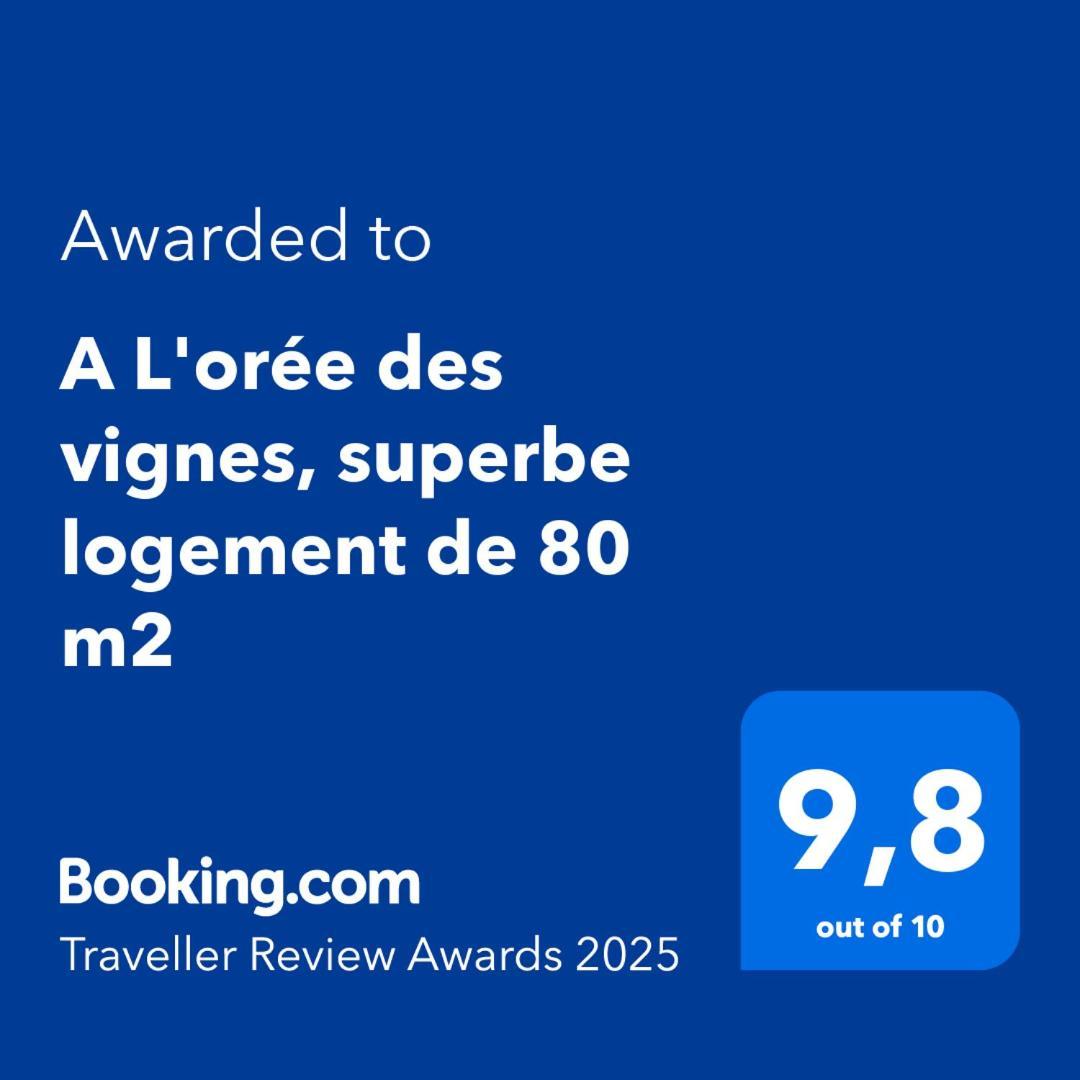 A L'Oree Des Vignes, Superbe Logement De 80 M2 Wangen Kültér fotó